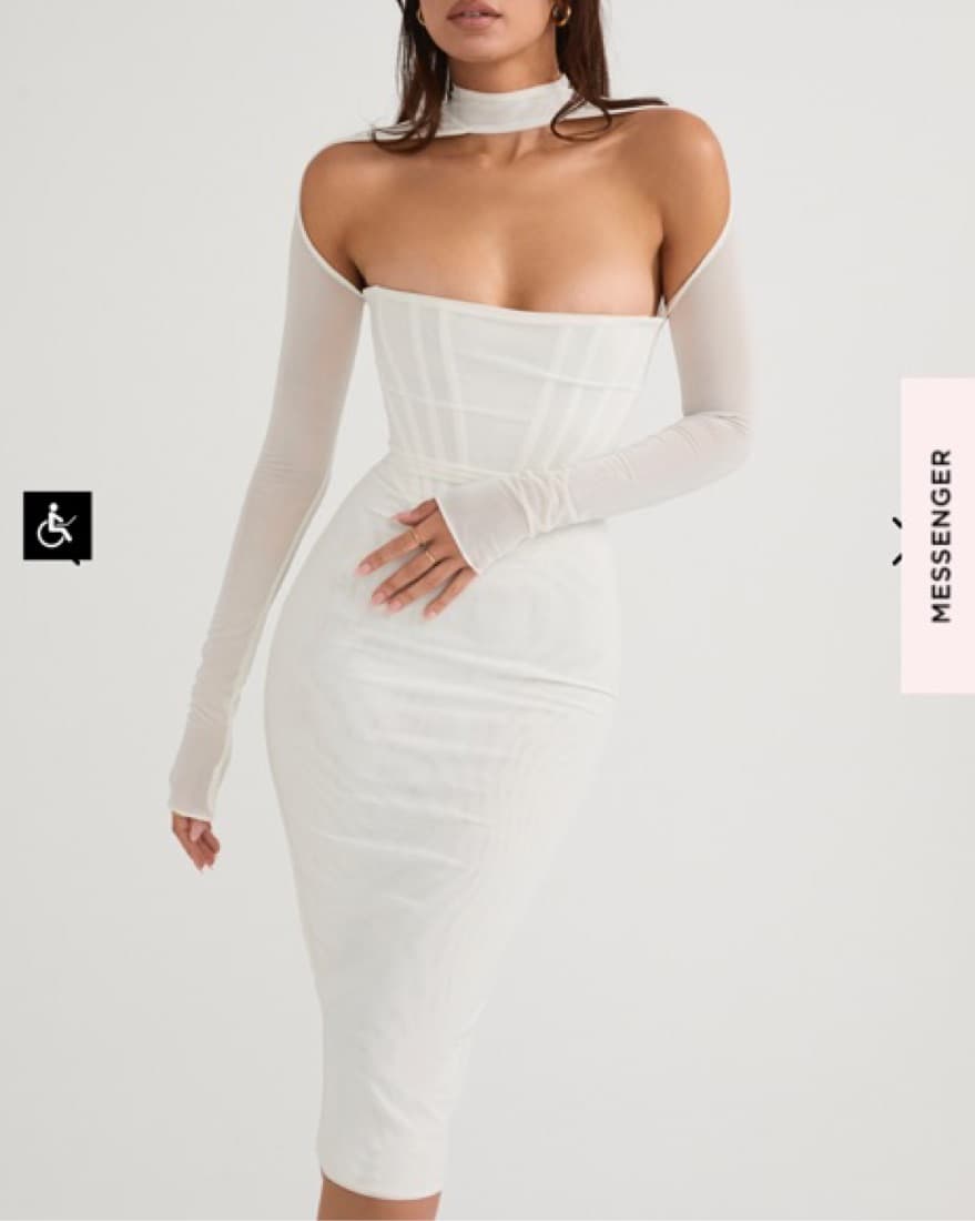 White House Of CB Milarose Midi Dress - Image 5