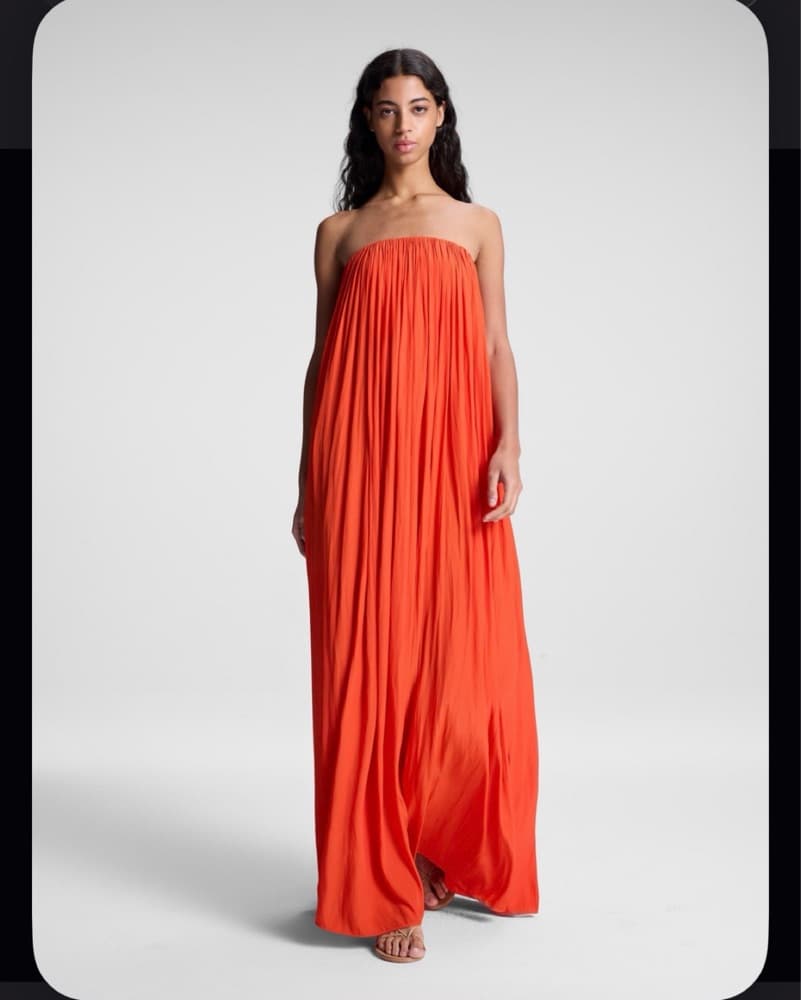 Wynn Gown In Poppy - Image 2