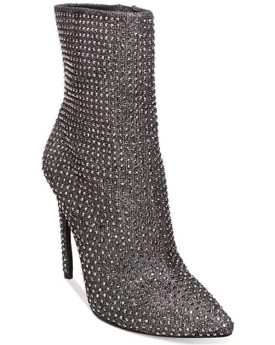 Rhinestone Booties - Steve Madden - Image 2