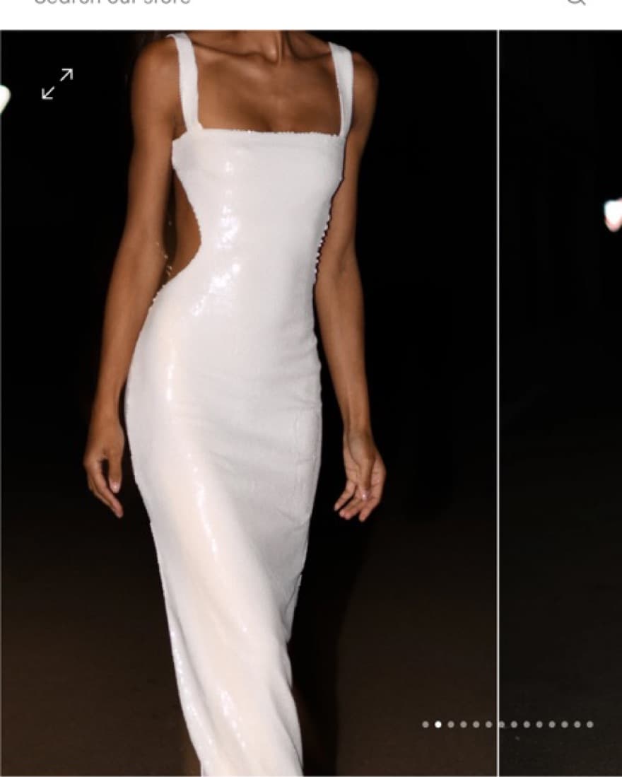 Meshki Adoria Sequin Cut Out Maxi Dress - Image 2
