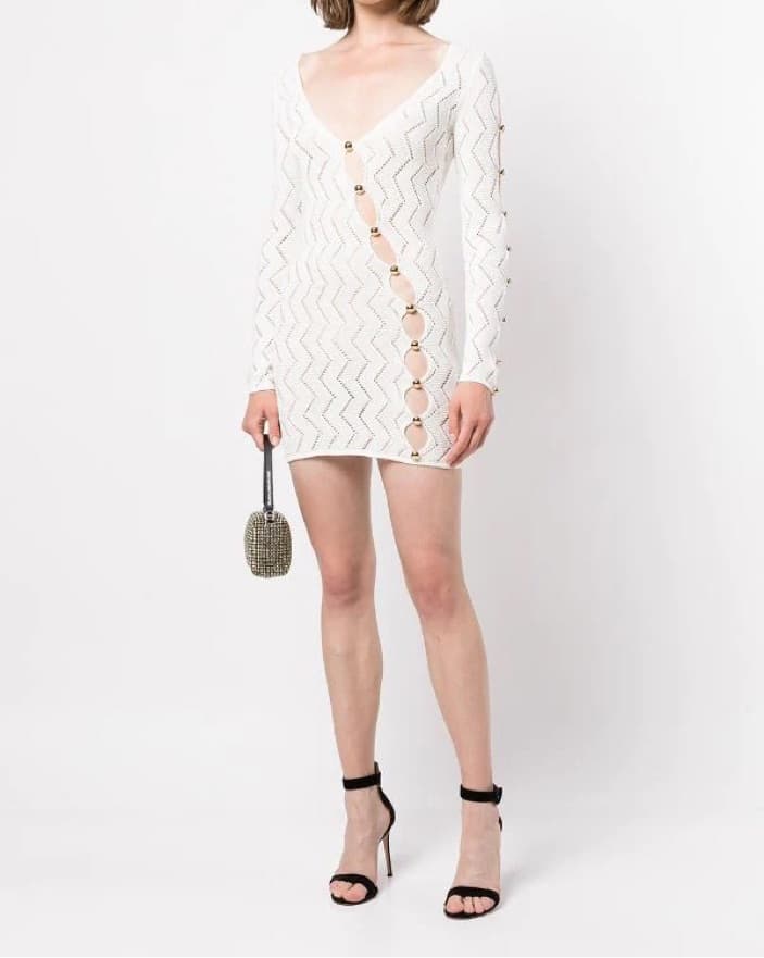  RETROFÊTE PEYTON CUT-OUT POINTELLE KNIT - Image 2