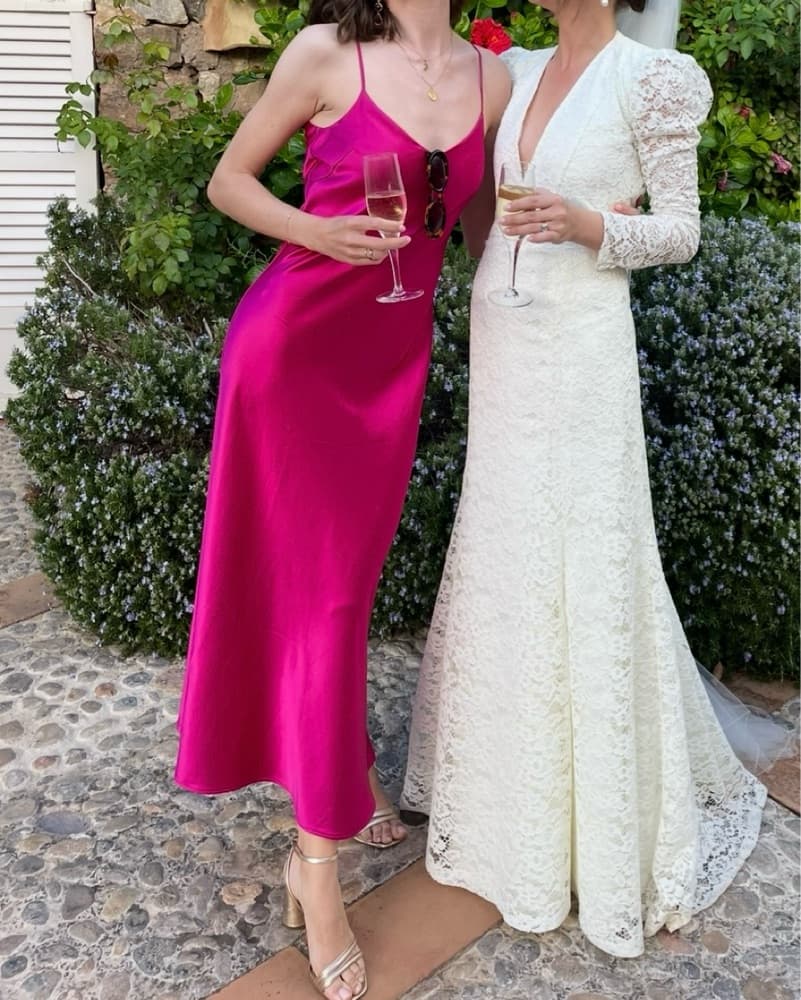 Galvan London Pink Dress - Image 1