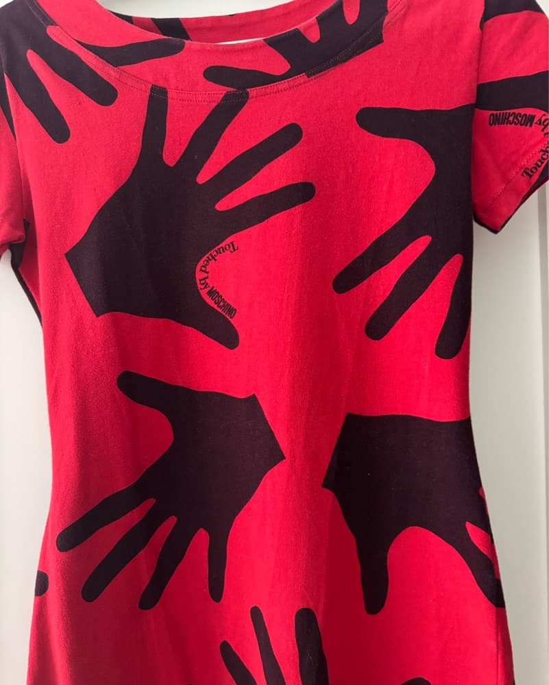 Red Moschino Dress - Image 3