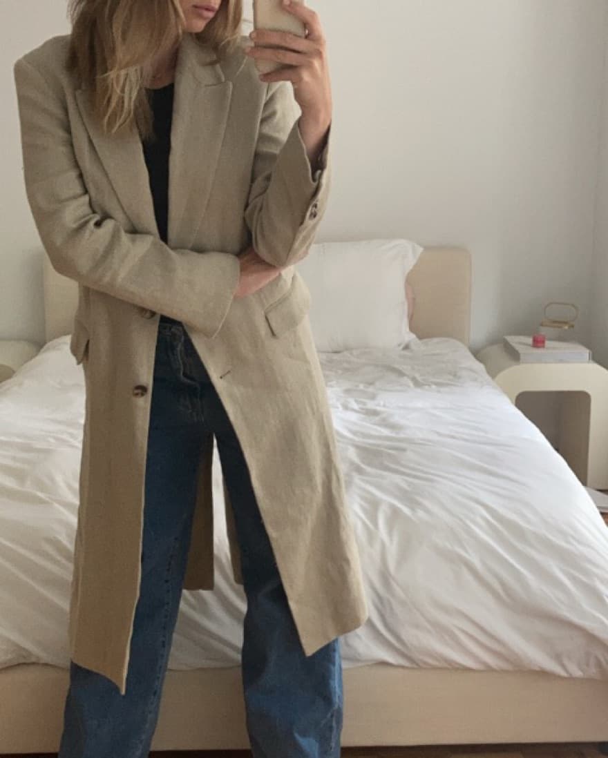 Linen Coat - Image 2