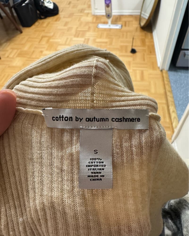 Cotton By autumn Cashmere Cardigan - Image 1