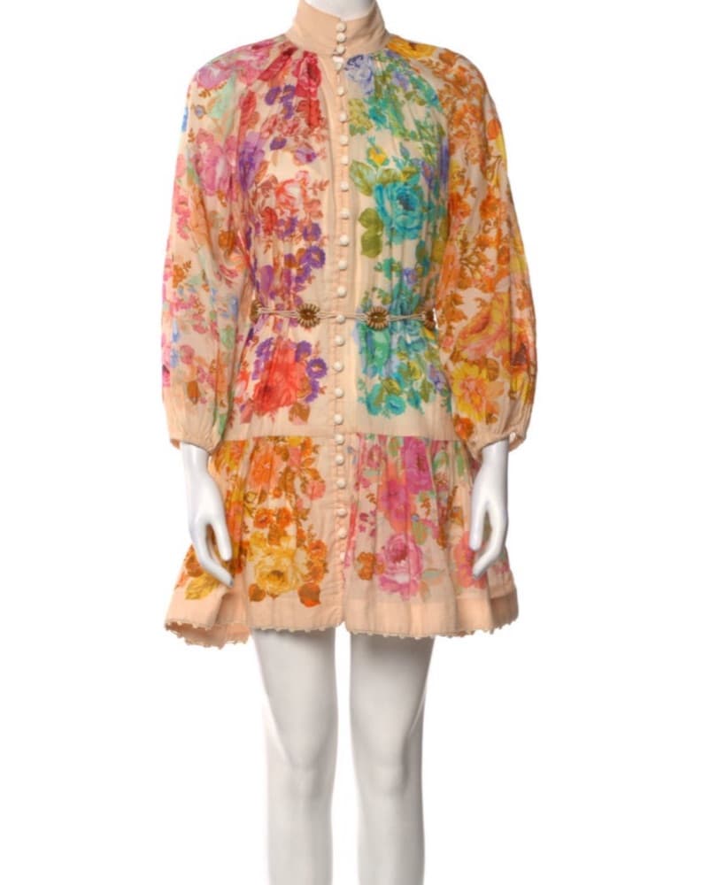 Zimmerman Multicolor Floral Dress - Image 2
