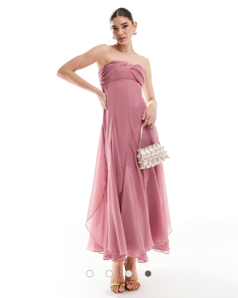 ASOS Design Chiffon Maxi Dress - Image 1