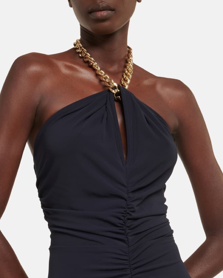 Veronica Beard Black & Gold Dress - Image 5