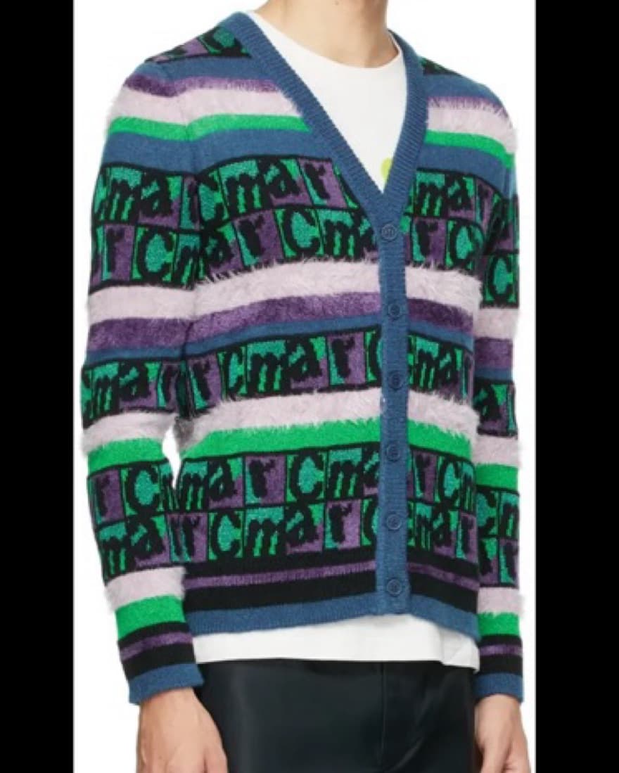 Marc Jacobs Heaven Loopy Logo Cardigan - Image 2