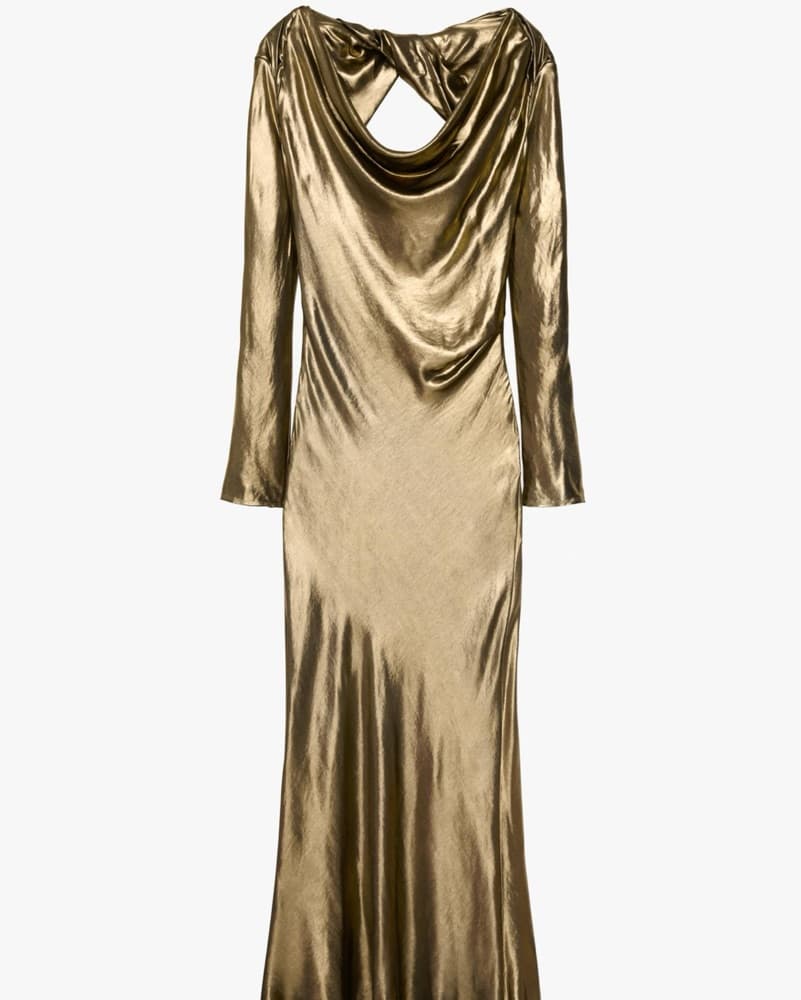 Zara Limited Edition Draped Dress - Image 5