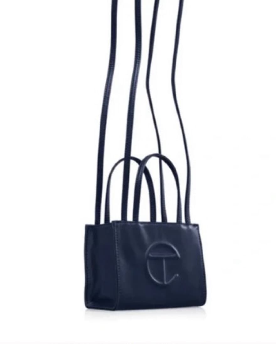 Navy Telfar Small Bag - Image 2