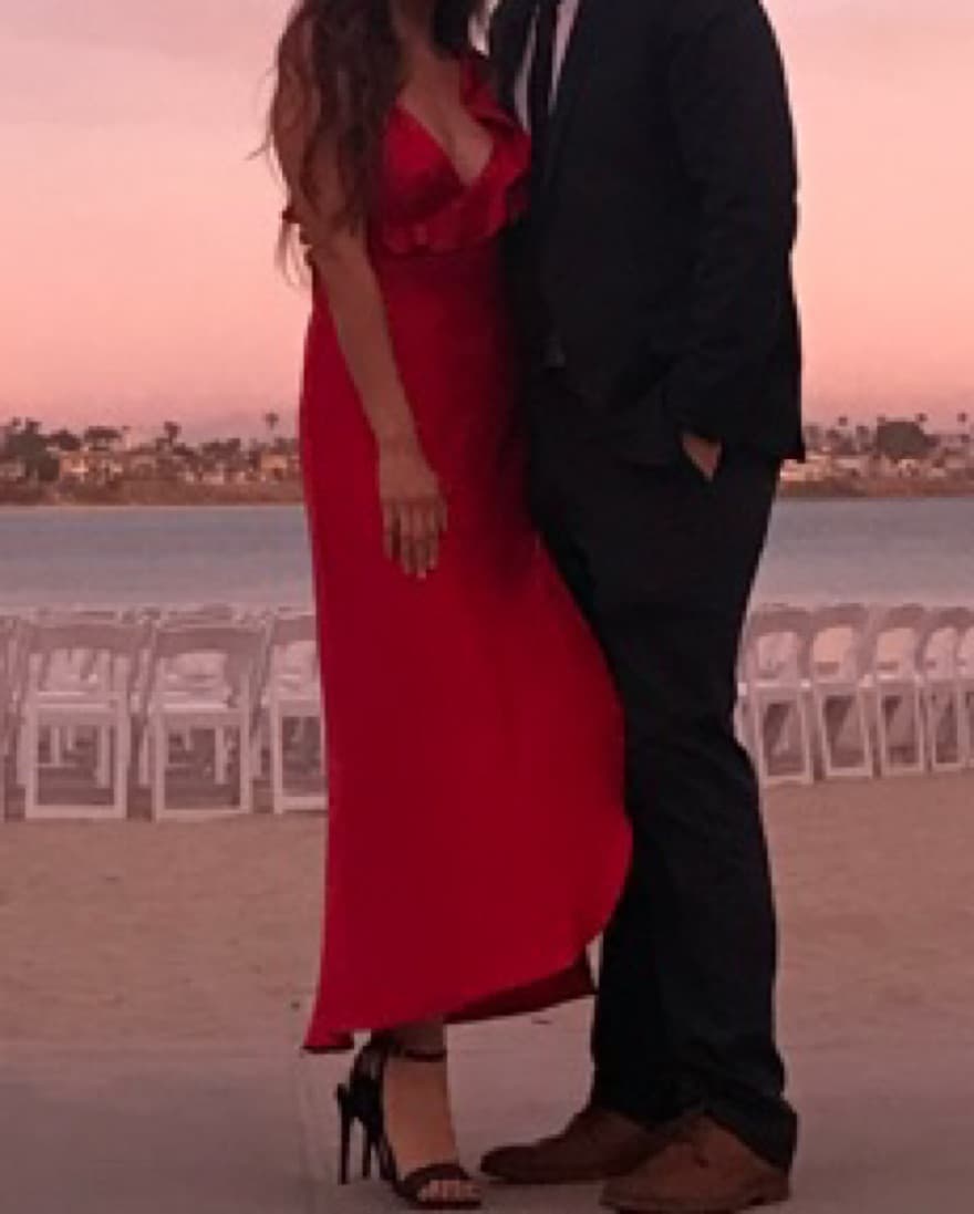 Red Formal Dress  - Image 2