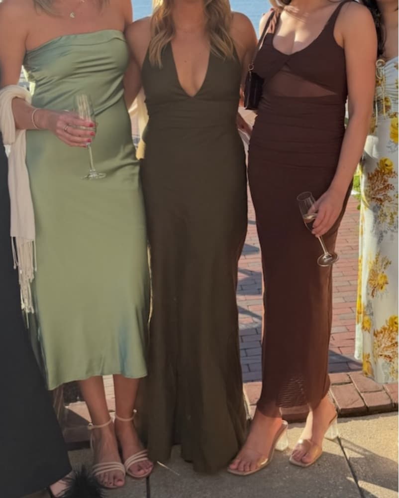 Reformation Linen Maxi Dress - Image 4