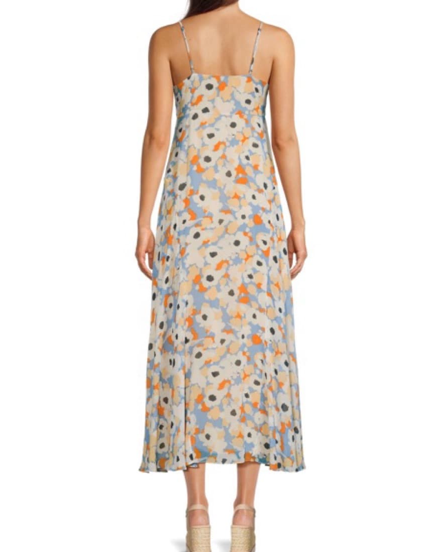 Joie Floral Silk Midi Slip Dress  - Image 2