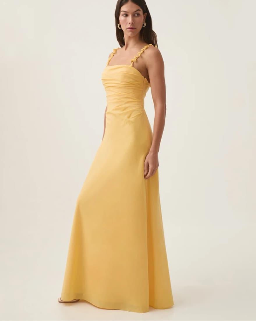 Aje Soulful Pom Pom Midi Dress - Image 4