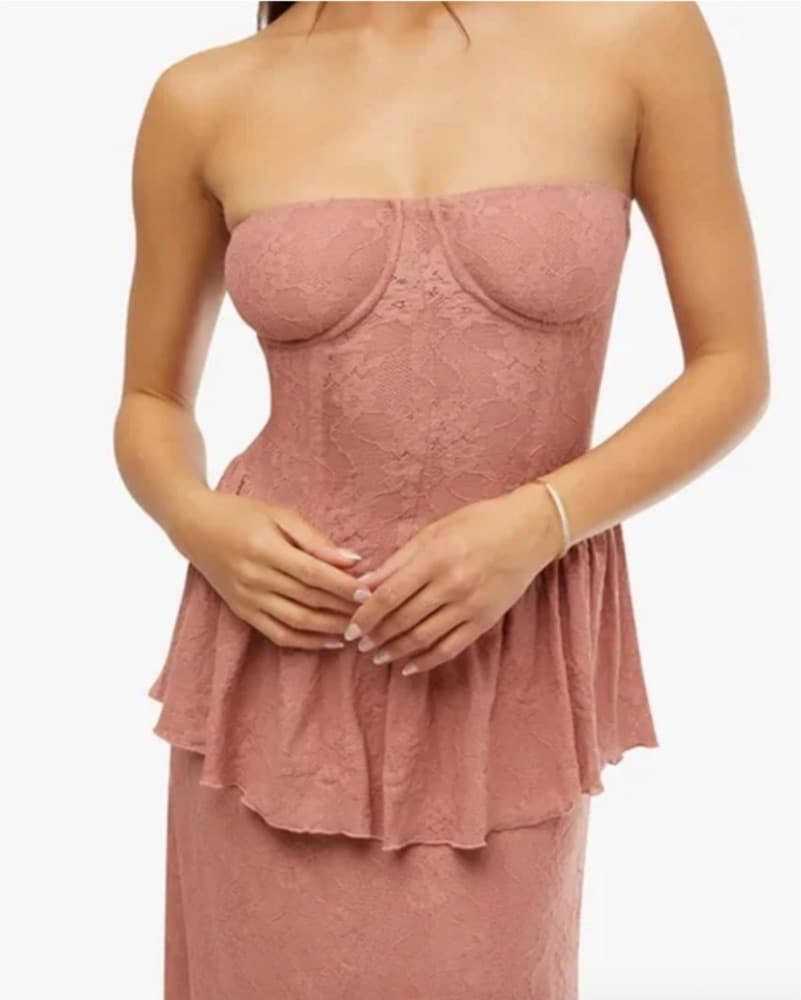 WeWoreWhat Blush/Pink dress - Image 2