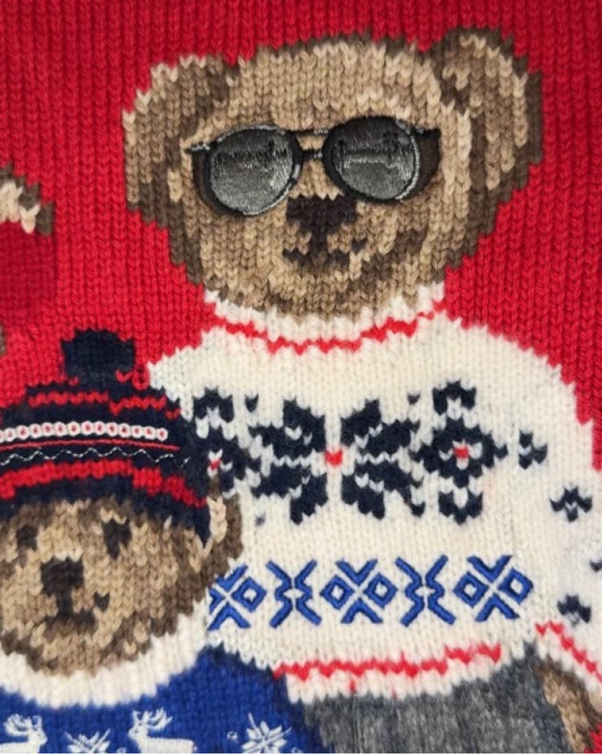 Ralph Lauren Polo Bear Family Sweater - Image 5