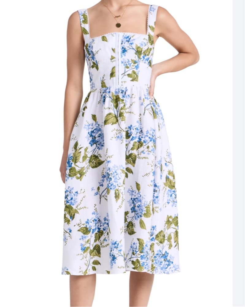 Reformation Tagliatelle Linen Dress  - Image 1