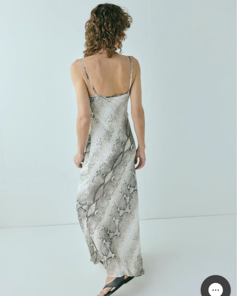 Ema Snake Print Maxi Dress - Image 3