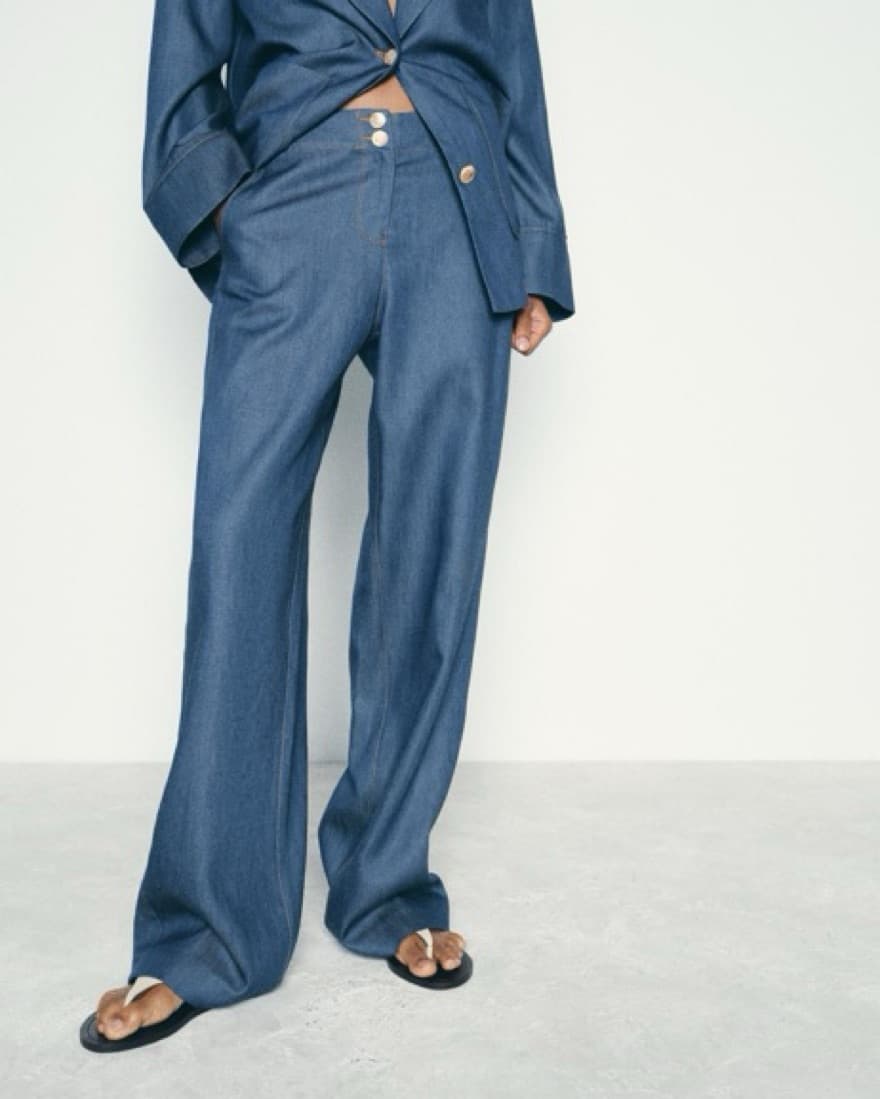 Zara Denim Suit Set - Image 3