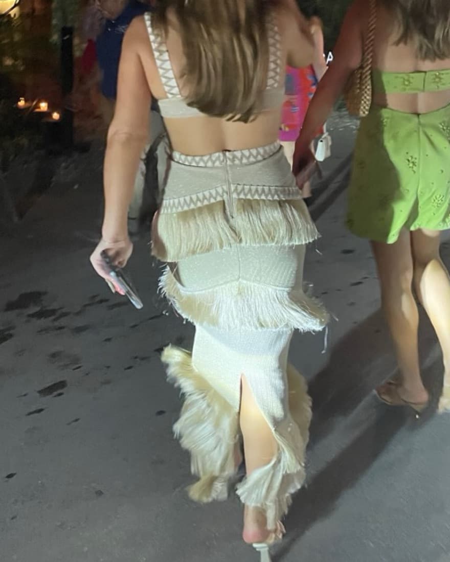 PatBo Fringe Maxi Dress - Image 4