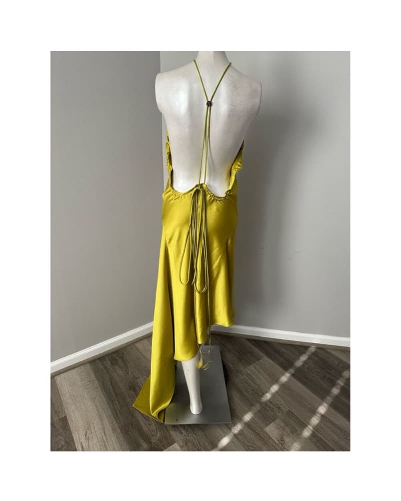 The Attico Open Back Dress - Image 4