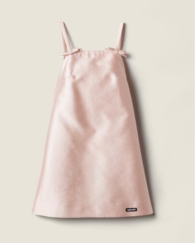 Miu Miu Silk Dress Pink Backless  - Image 5