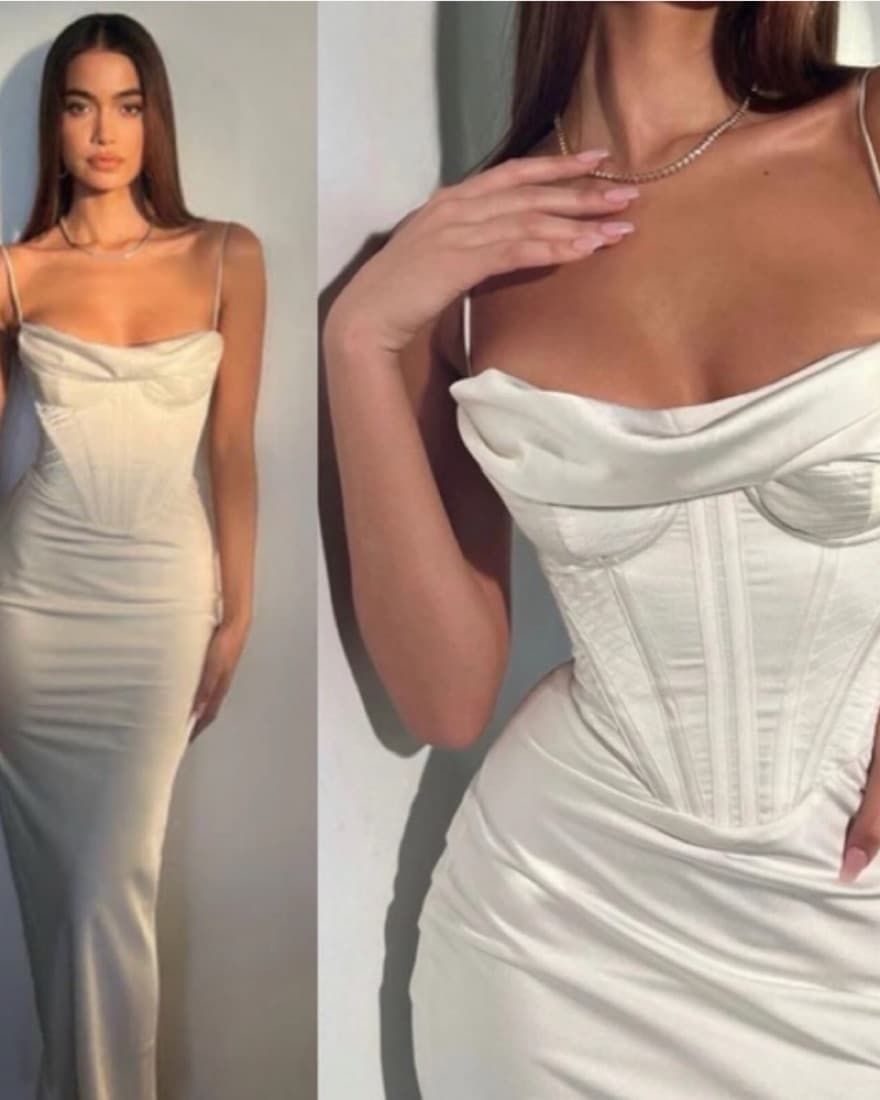 House OF CB Charmaine Corset Dress - Image 2