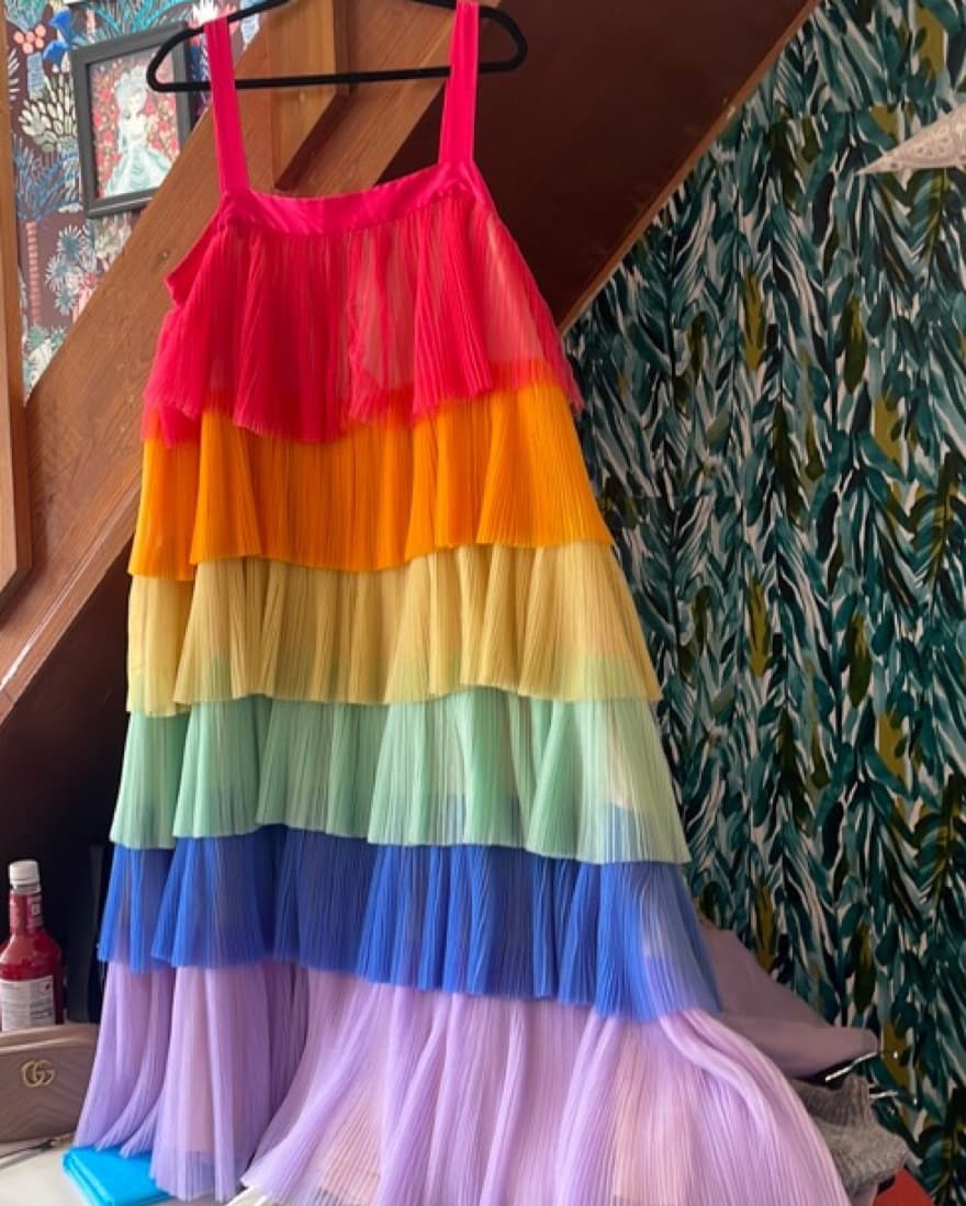 Anthropologie Rainbow Dress  - Image 1