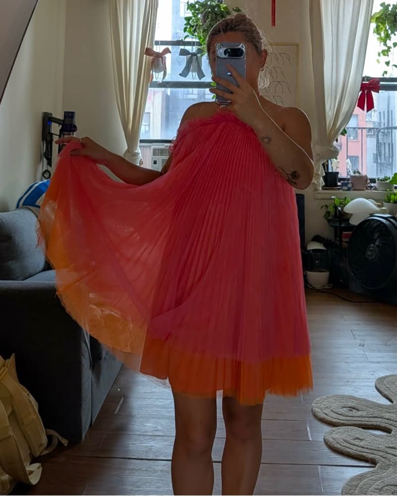 AMUR Tate Pleated Dress - Image 2