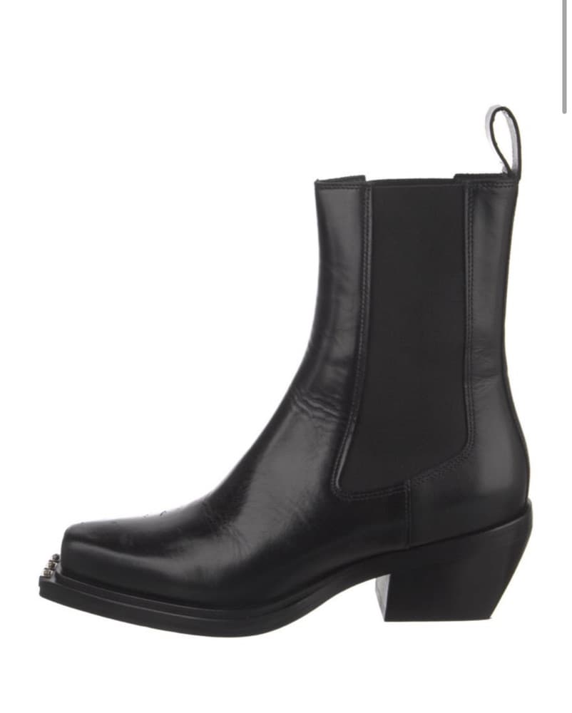 Sandro Leather Chelsea Boots - Image 1