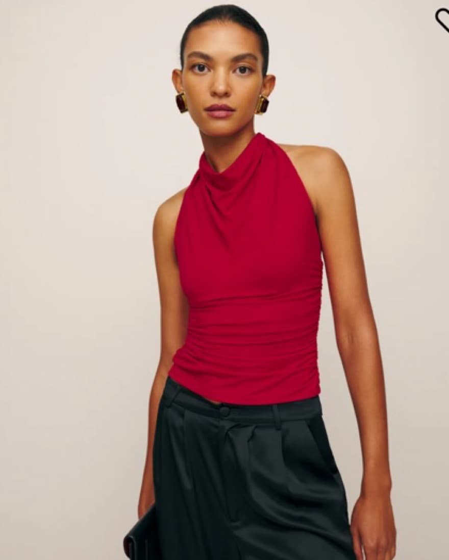 Reformation Enzo Knit Top - Image 1