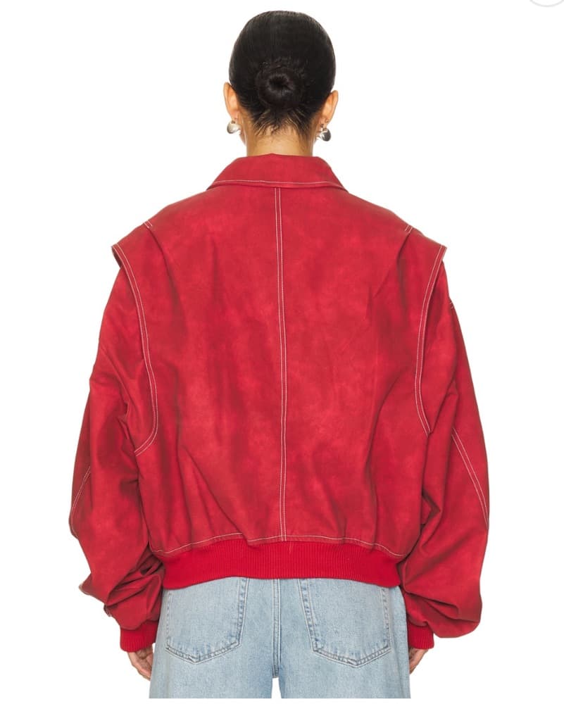 Red Bomber Jacket - Image 3