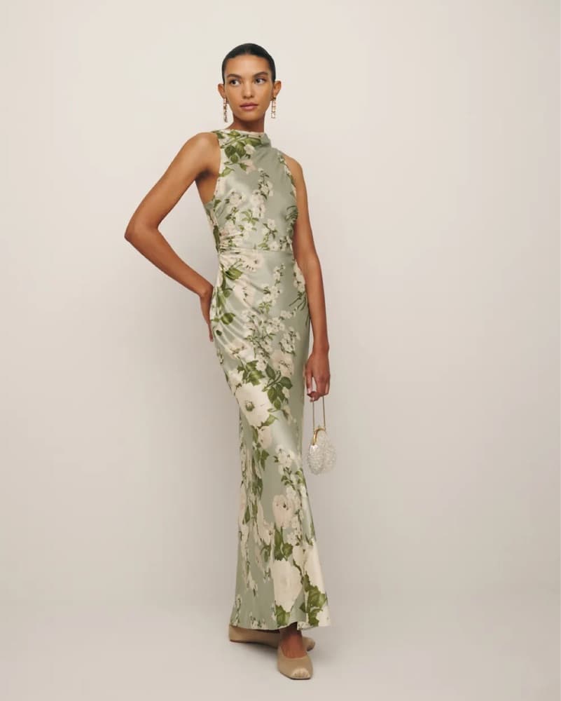 Reformation Anaiis Silk Dress - Image 1