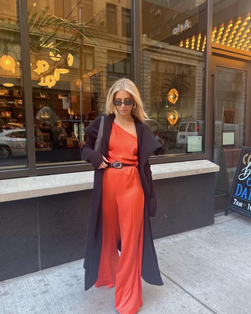 Ramy Brook Orange jumpsuit - Image 2