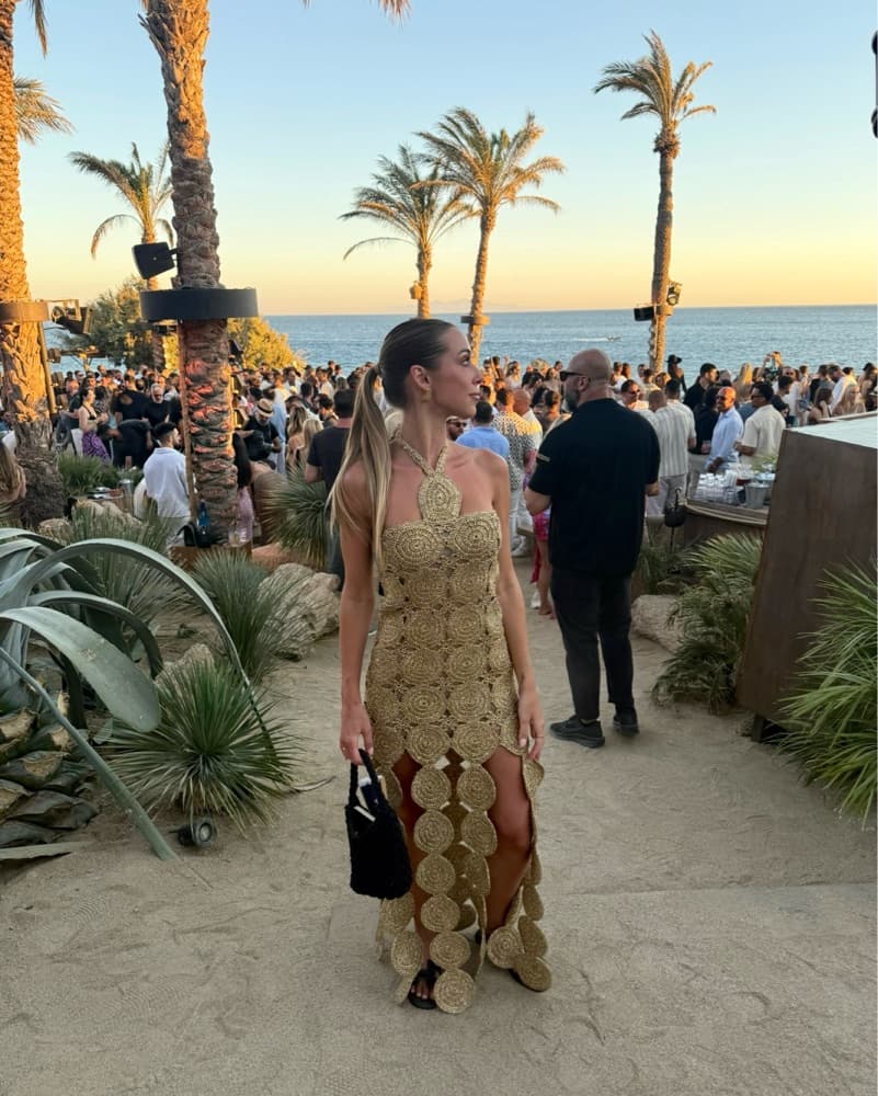 Simon Miller Gold Beep Beep Dress - Image 2