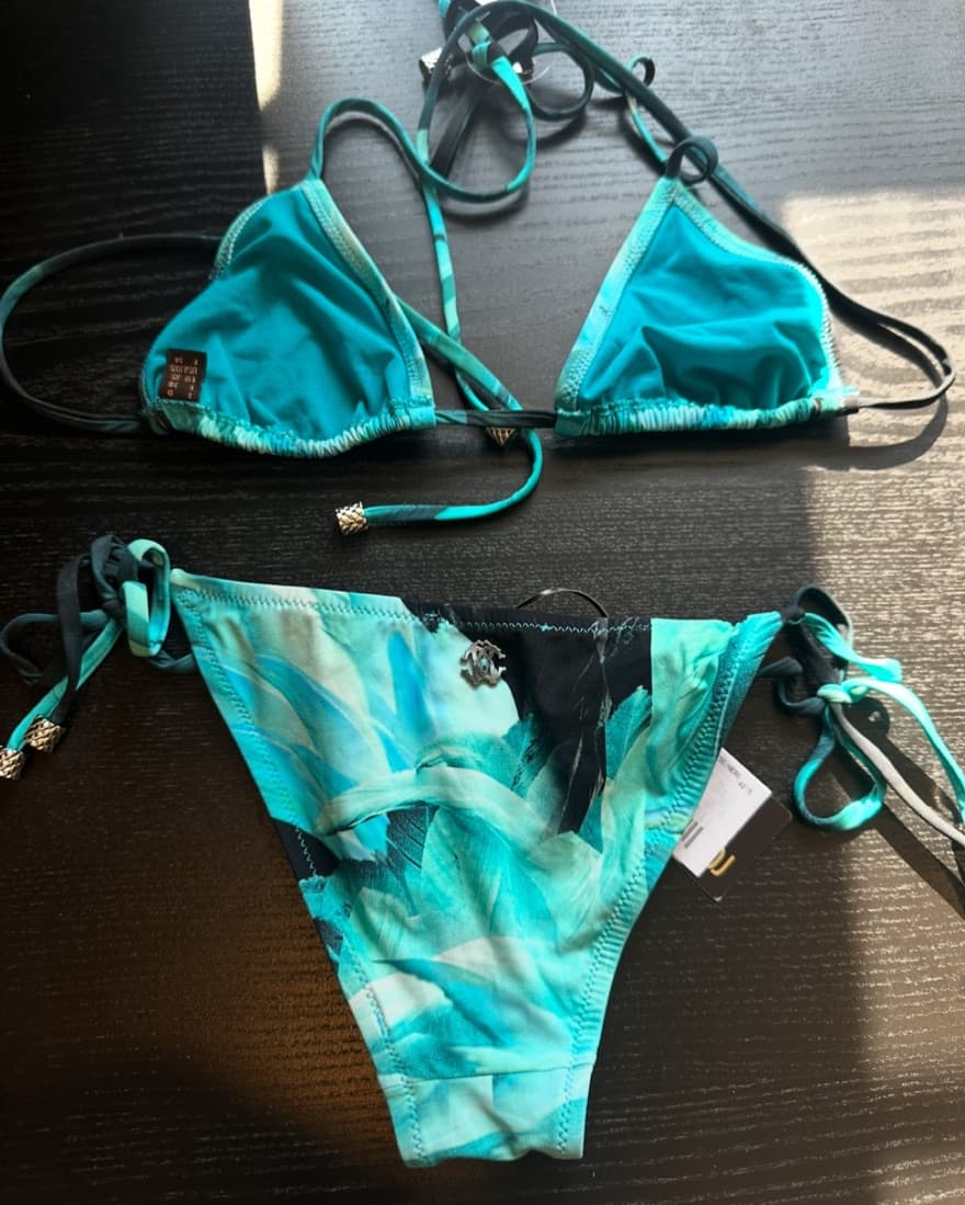 Roberto Cavalli Blue Bikini - Image 2