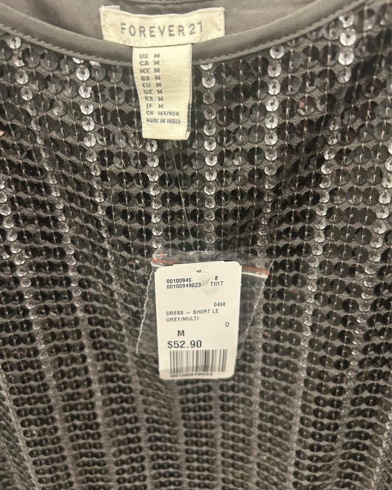 Sequin Shift Dress - Image 3