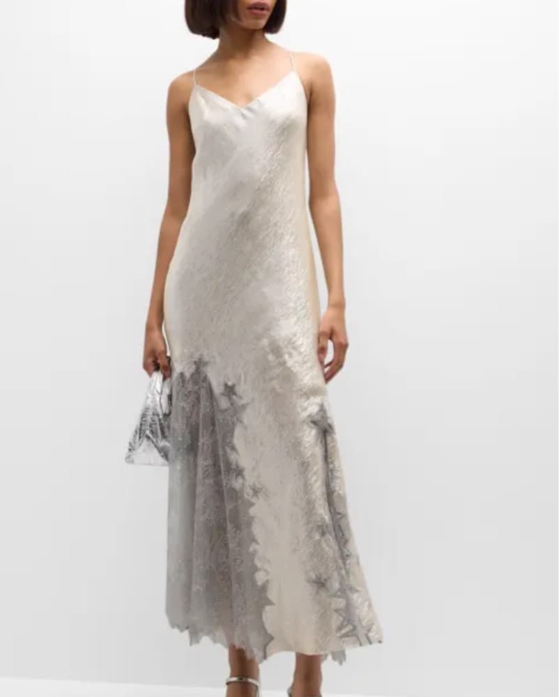 tory burch silver star dress  - Image 3