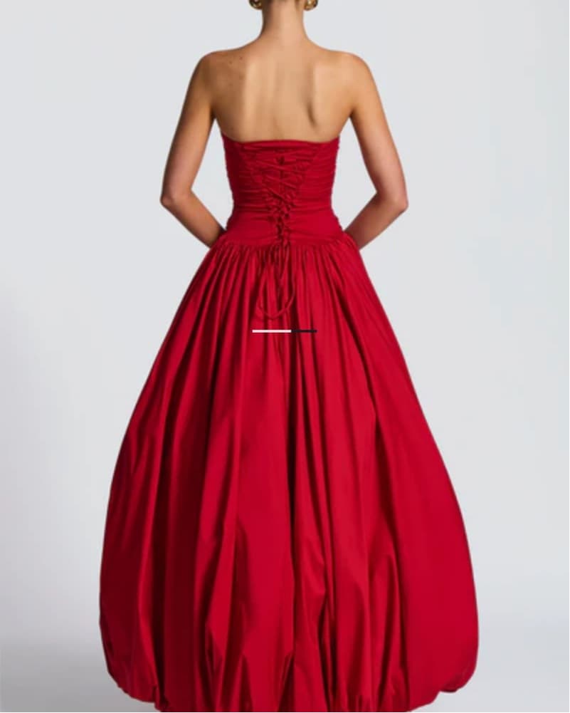 Red Maxi Dress - Image 2