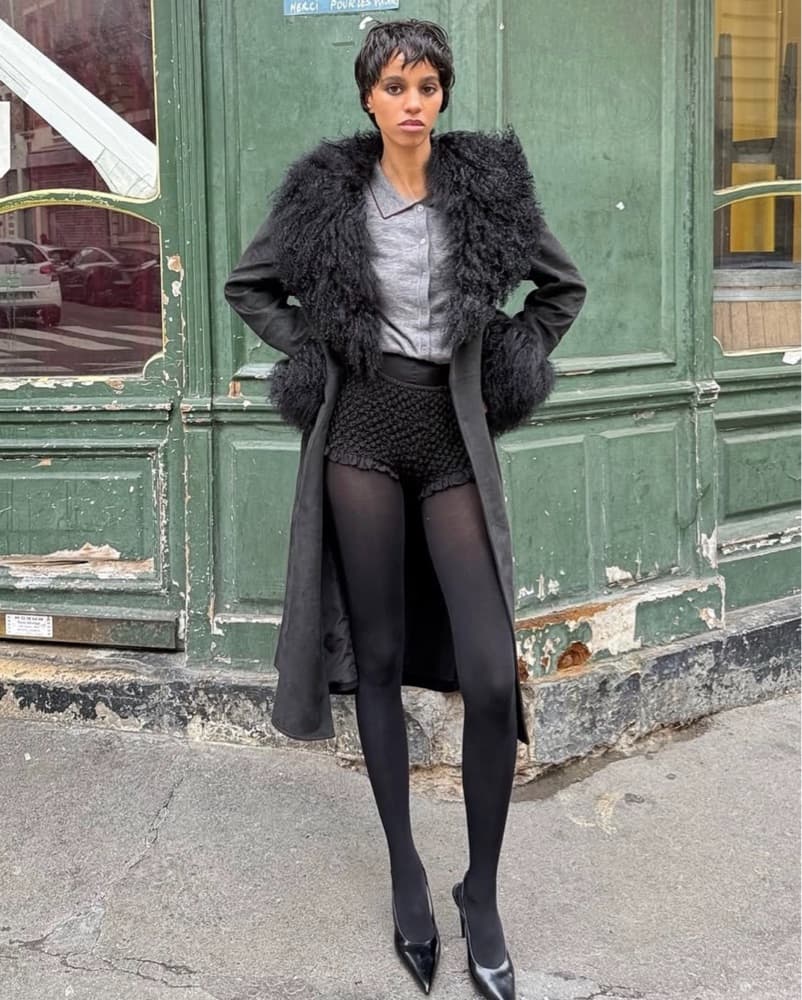 Charlotte Simone Black Penny Lane Coat - Image 5