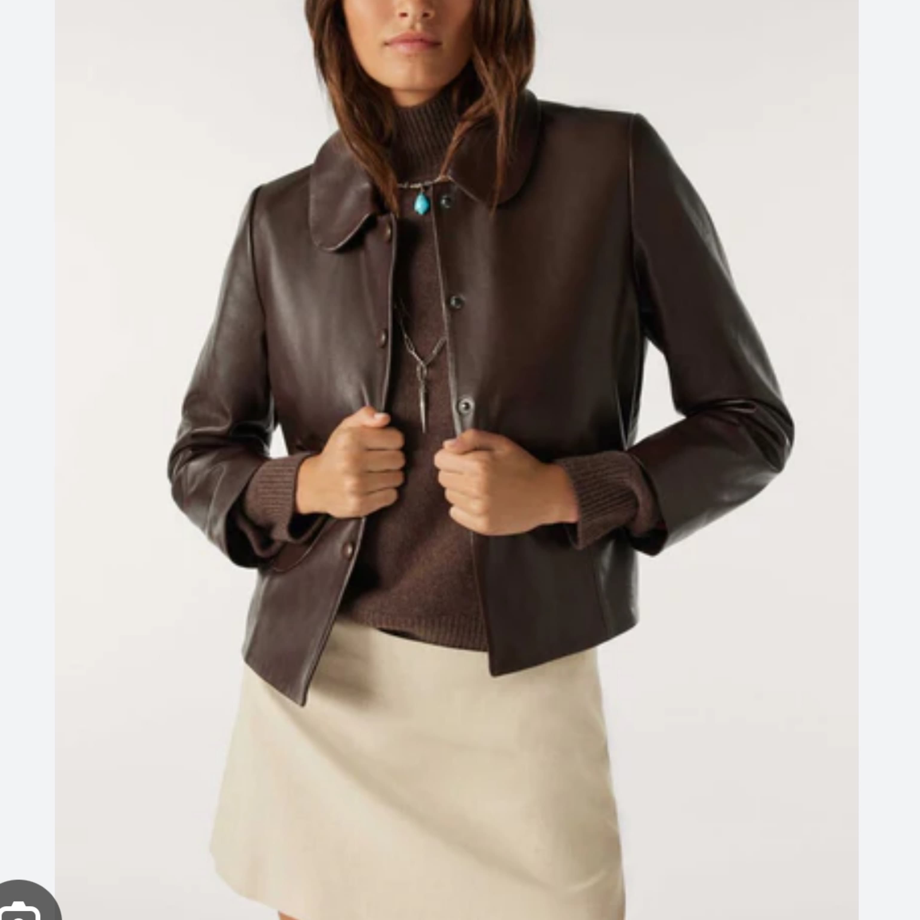 ba&sh milos leather jacket - Image 2