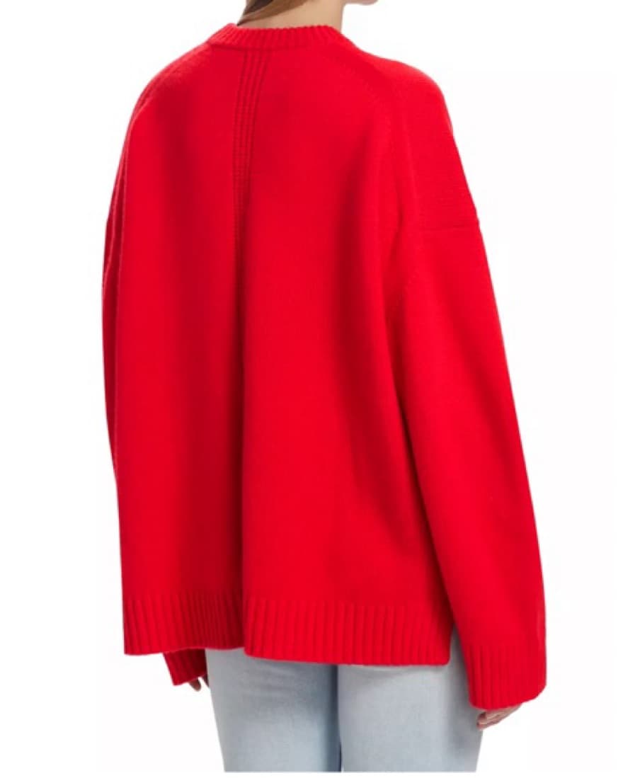 A.L.C. Cashmere/Wool Ayden Red Sweater - Image 3