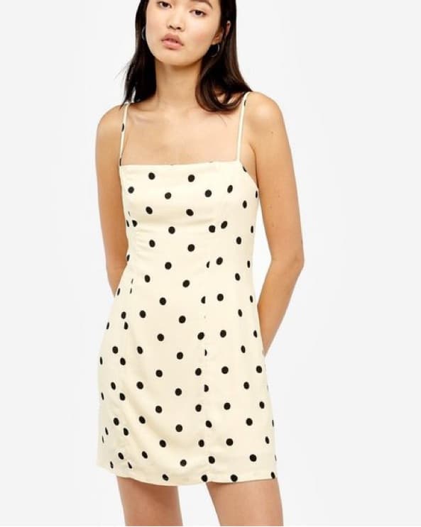 Capulet Polka Dot Mini Dress - Image 1