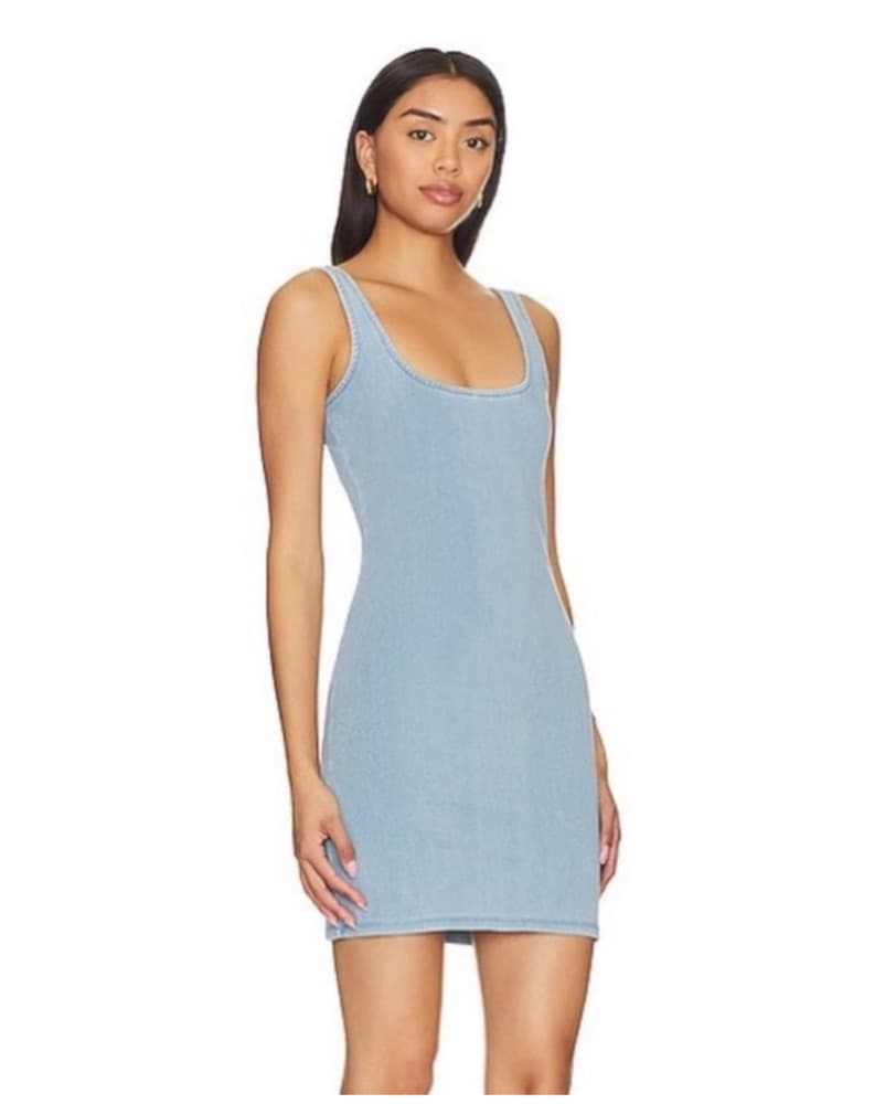Good American Denim Mini Dress - Image 1