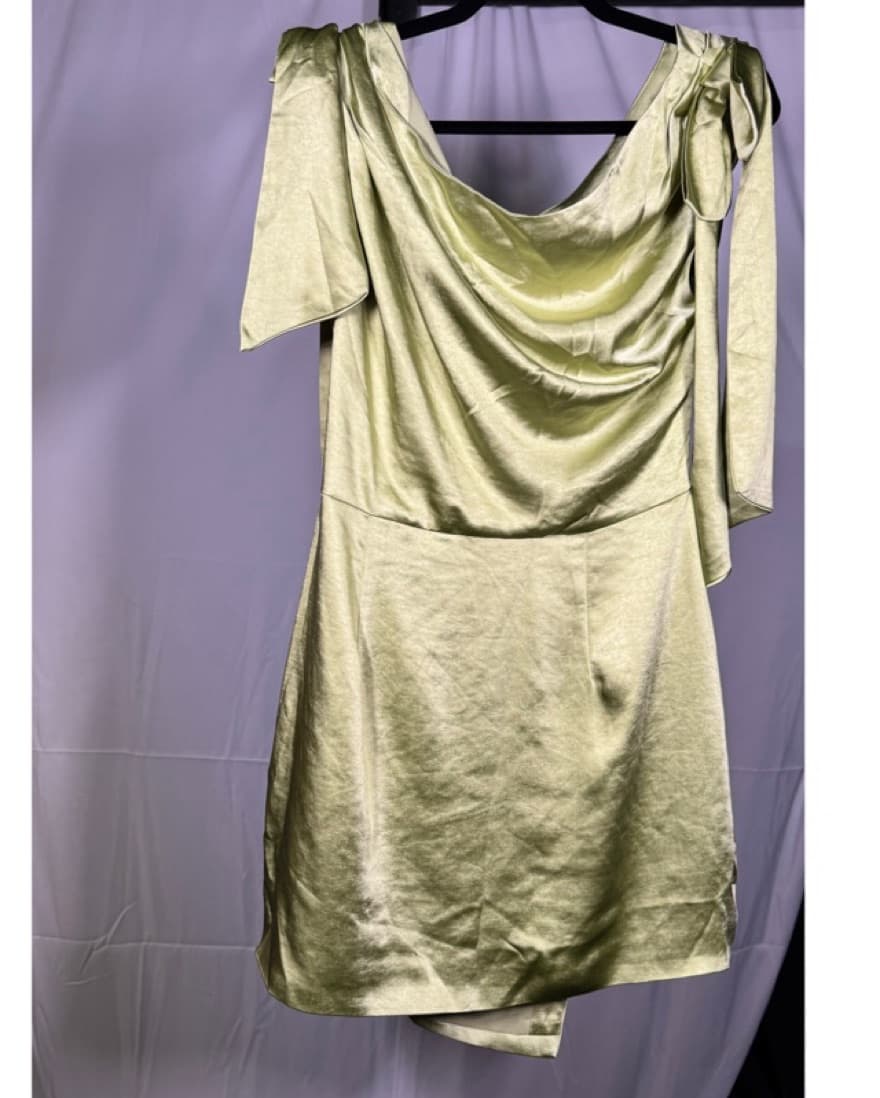 ELLIATT XL AVOCADO ONE SHOULDRT DRESS - Image 4