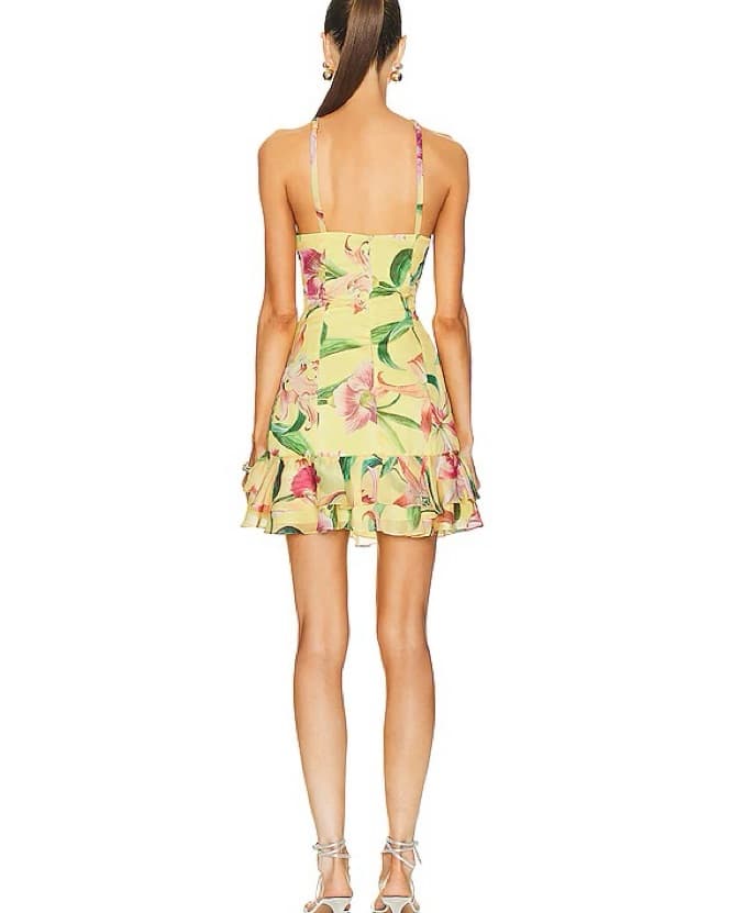 PatBo Floral Halter Dress - Image 3