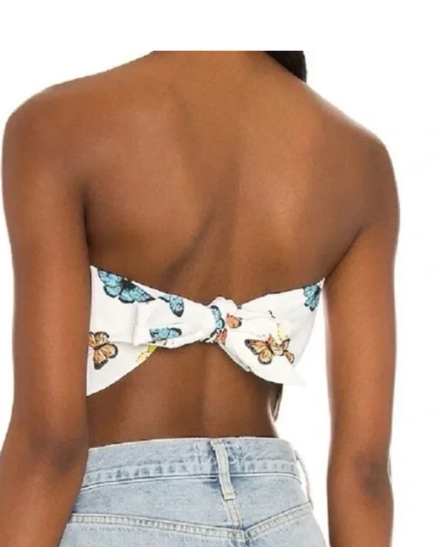 Amanda Uprichard Butterfly Top - Image 2