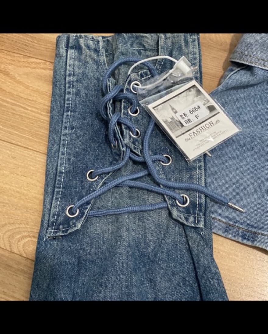 Denim rave set xs  - Image 6