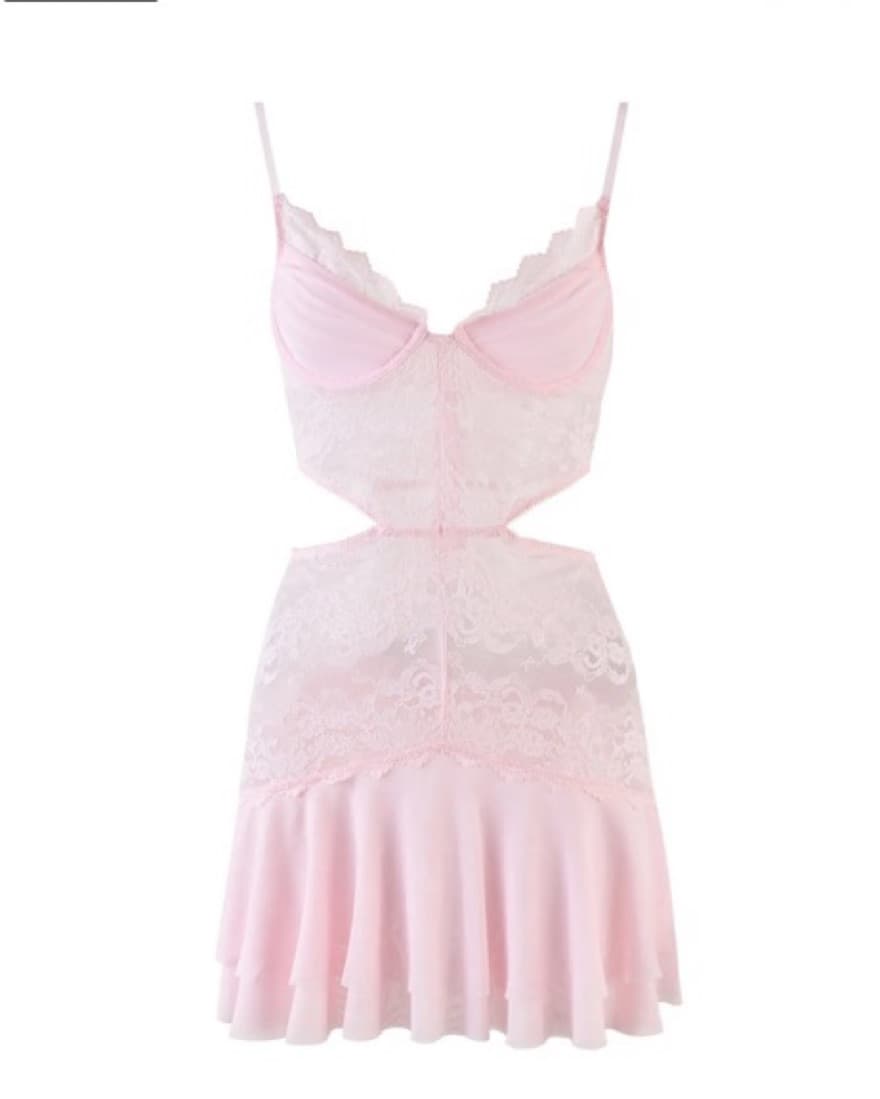 I.AM.GIA NEW Lace Cutout Mini Dress - Image 1